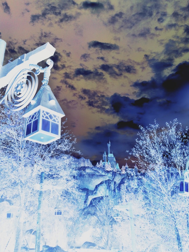 Beauty and the Beast Castle Invert