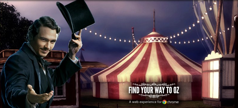 Oz Google Chrome Experiment