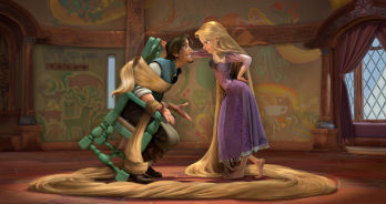 Rapunzel meets Flynn Rider Tangled