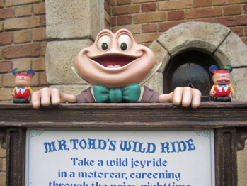 Alice in Wonderland Tweedle Mr. Toad's WIld Ride