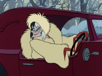 Cruella de Vil in 101 Dalmations