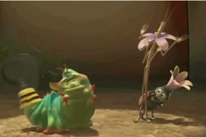 Cute Heimlich gif Heimlich A Bug's Life