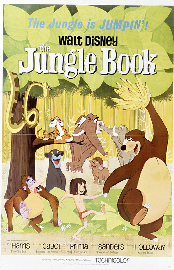 The Jungle Book Movie Poster 1967