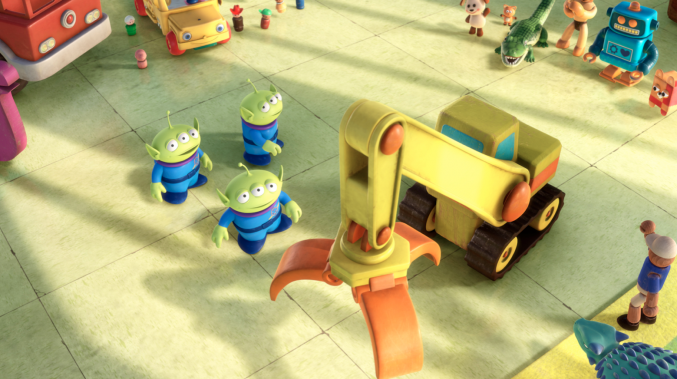 Toy Story Lessons Green Aliens Claw