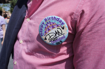 Disney Parks Birthday Button