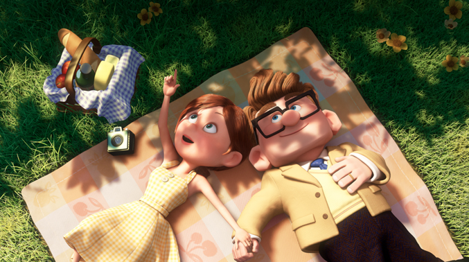Pixar film, Carl and Ellie from Up