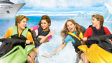 Race across seven international locations!